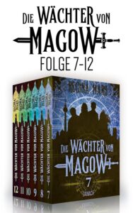 E-Book-Cover "Die Wächter von Magow, Sammelband 7 - 12" von Regina Mars